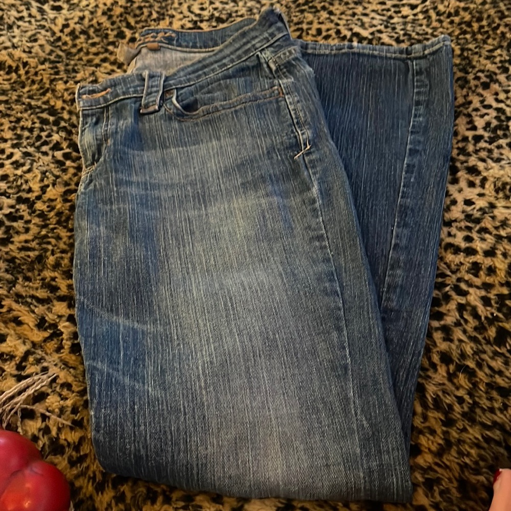 Gently worn flare jeans
